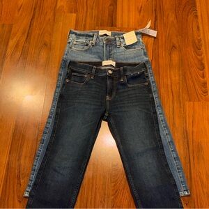 Abercrombie Kids Denim Blue Jean Bundle 
Size 9/10 Short Vineyard Vines Nike